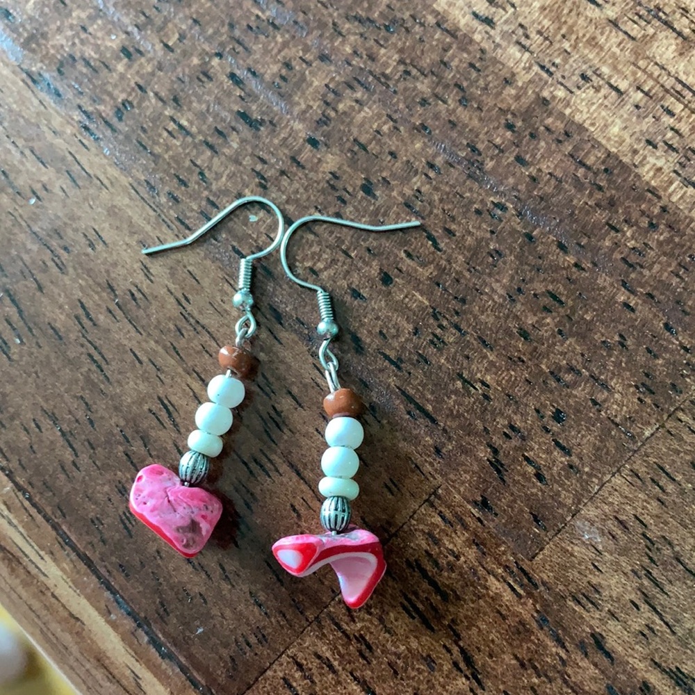 Home made earrings! Nickel free!